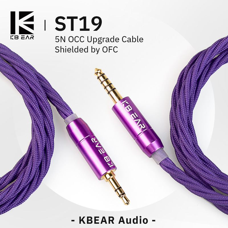 Eachine Drone E010 - KBEAR ST19 4-żyłowy przewód do słuchawek