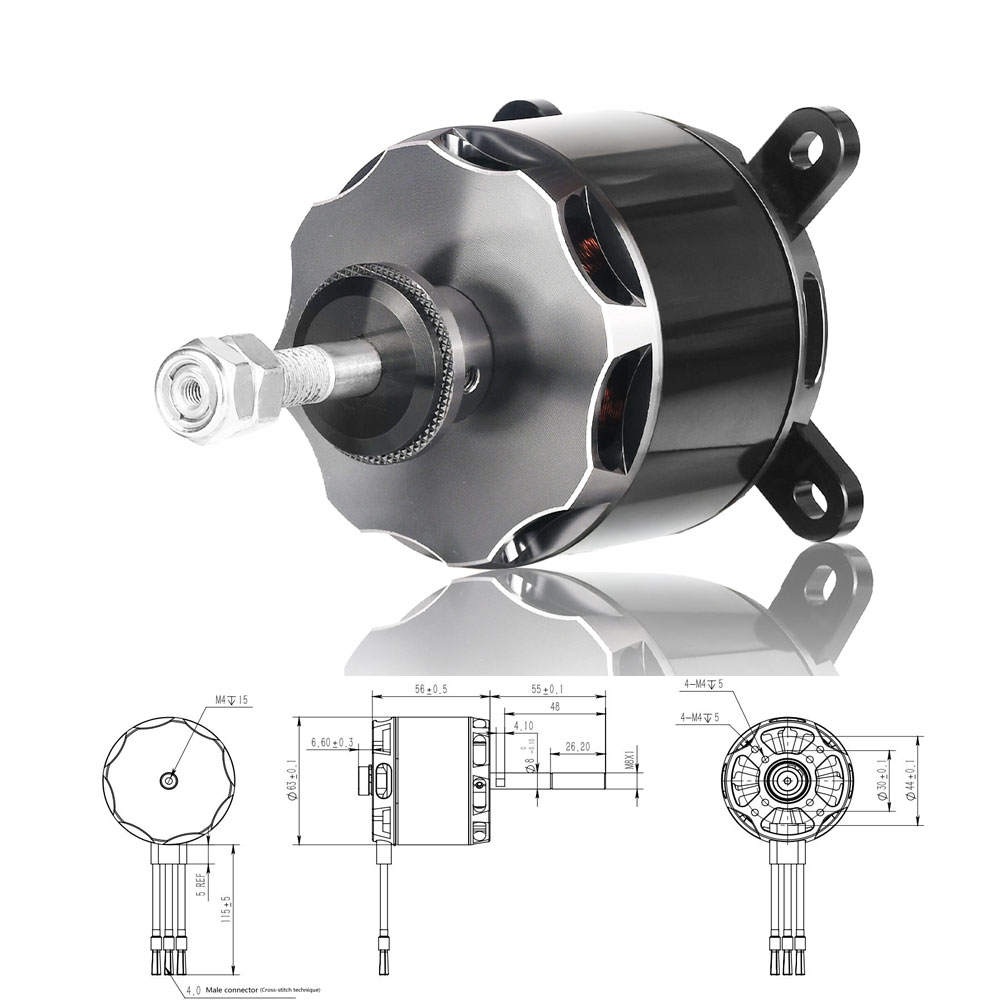Silnik bezszczotkowy LJ5330 o  – Drone Motor recenzja i cena