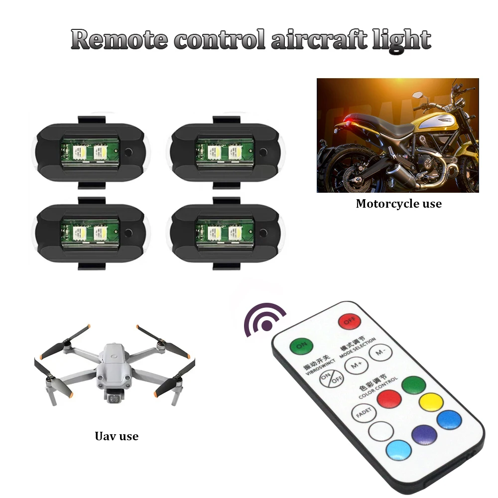 1 szt. Zdalnie sterowany lampk – Drone Led Light recenzja i cena