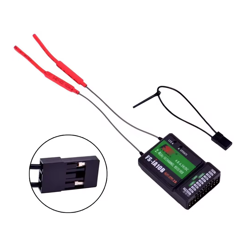 Odbiornik Flysky FS-iA10B 2.4G – Drone Battery recenzja i cena